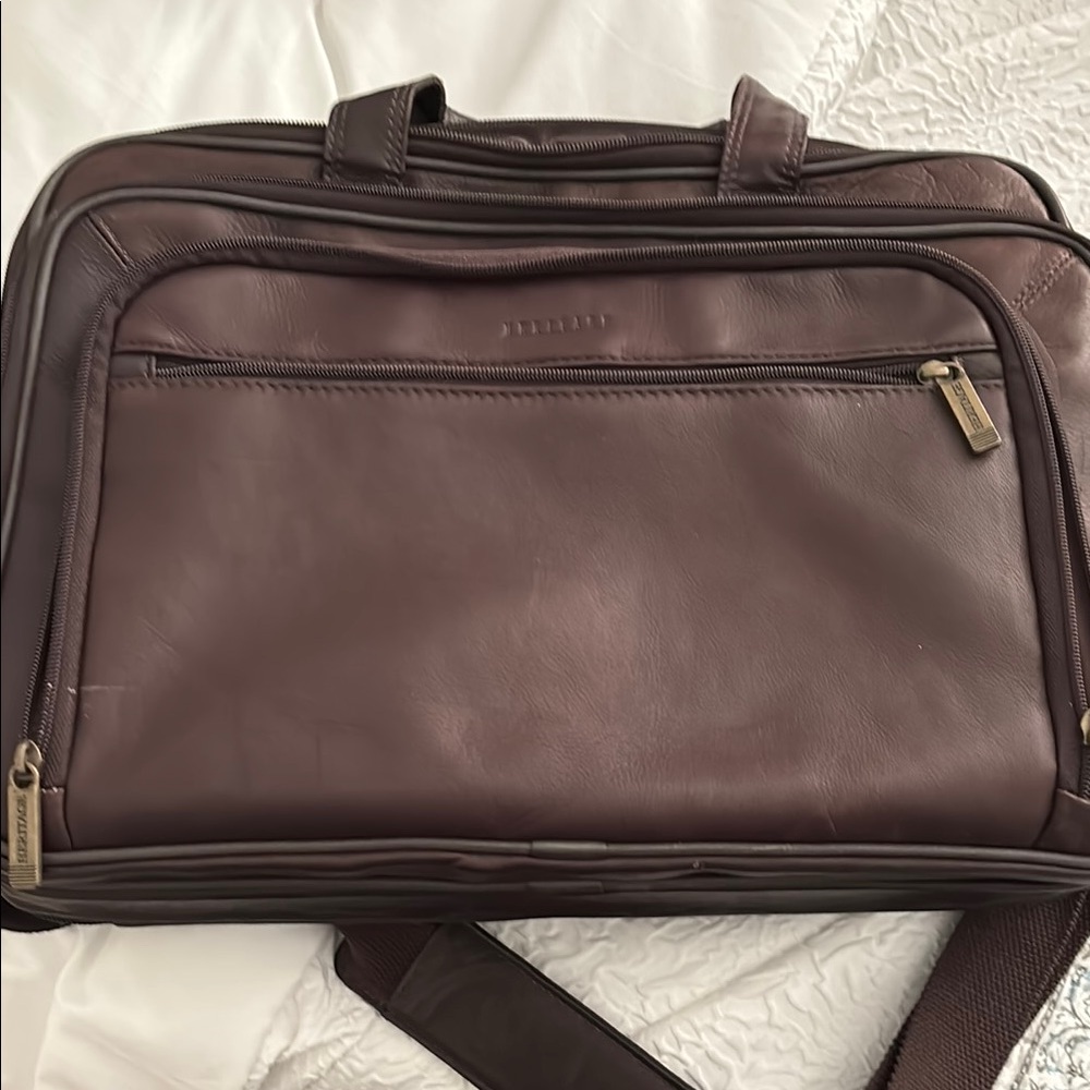 Brown Leather Briefcase